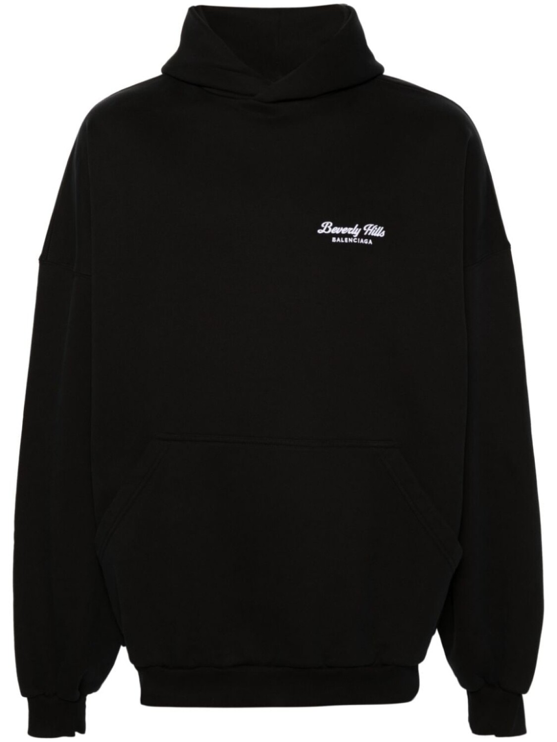 

Balenciaga худи Beverly Hills с вышивкой, черный