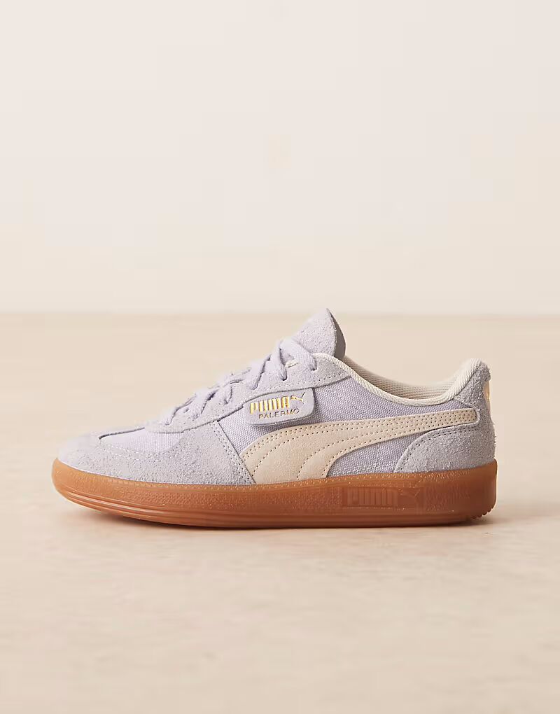 Кроссовки Puma Palermo Vintage синего цвета — фото 2