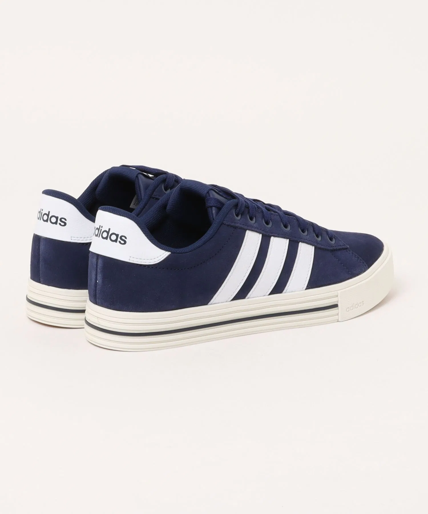 Мужские кроссовки adidas DAILY 4.0 из натуральной кожи тёмно-синие — фото 2