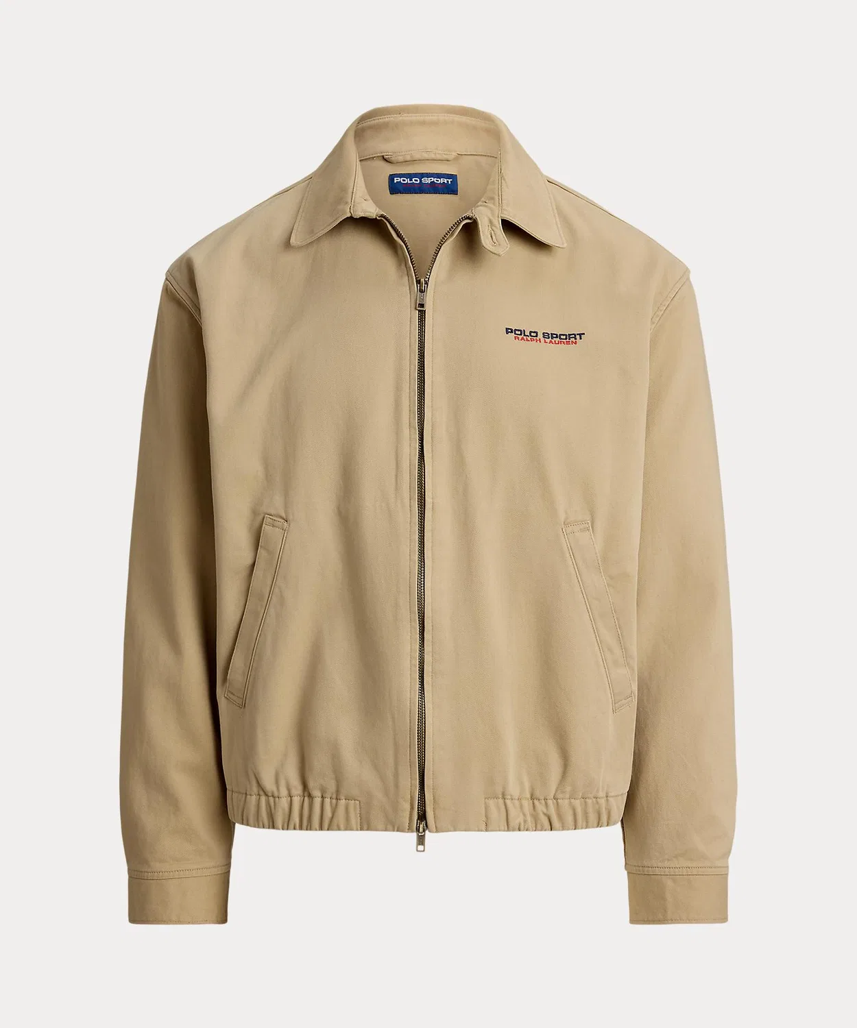 Куртка Big Fit Polo Sport Twill, Ralph Lauren, хлопок, коричневая — фото 2
