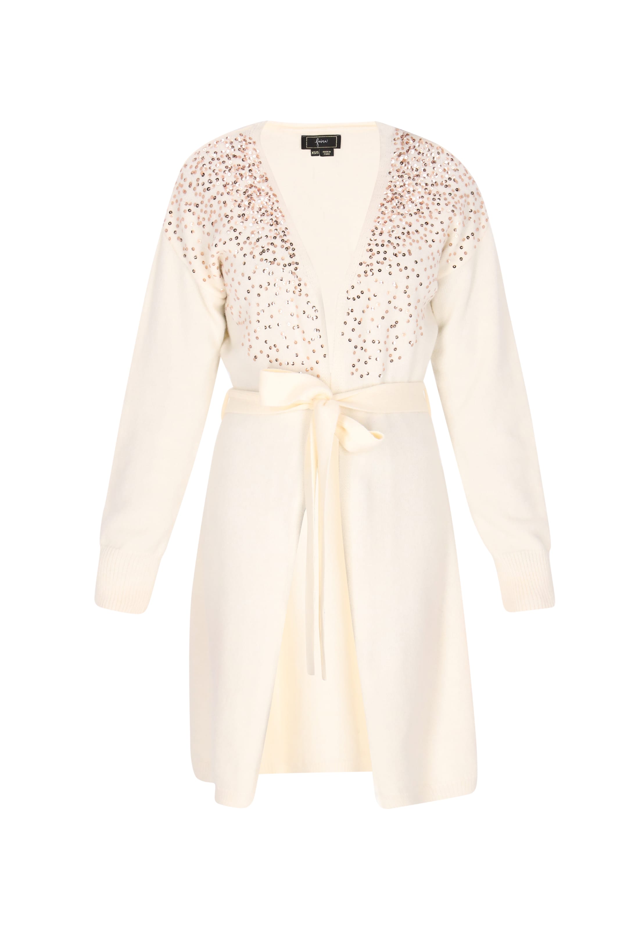 

Faina Кардиган из трикотажа в цвете off white