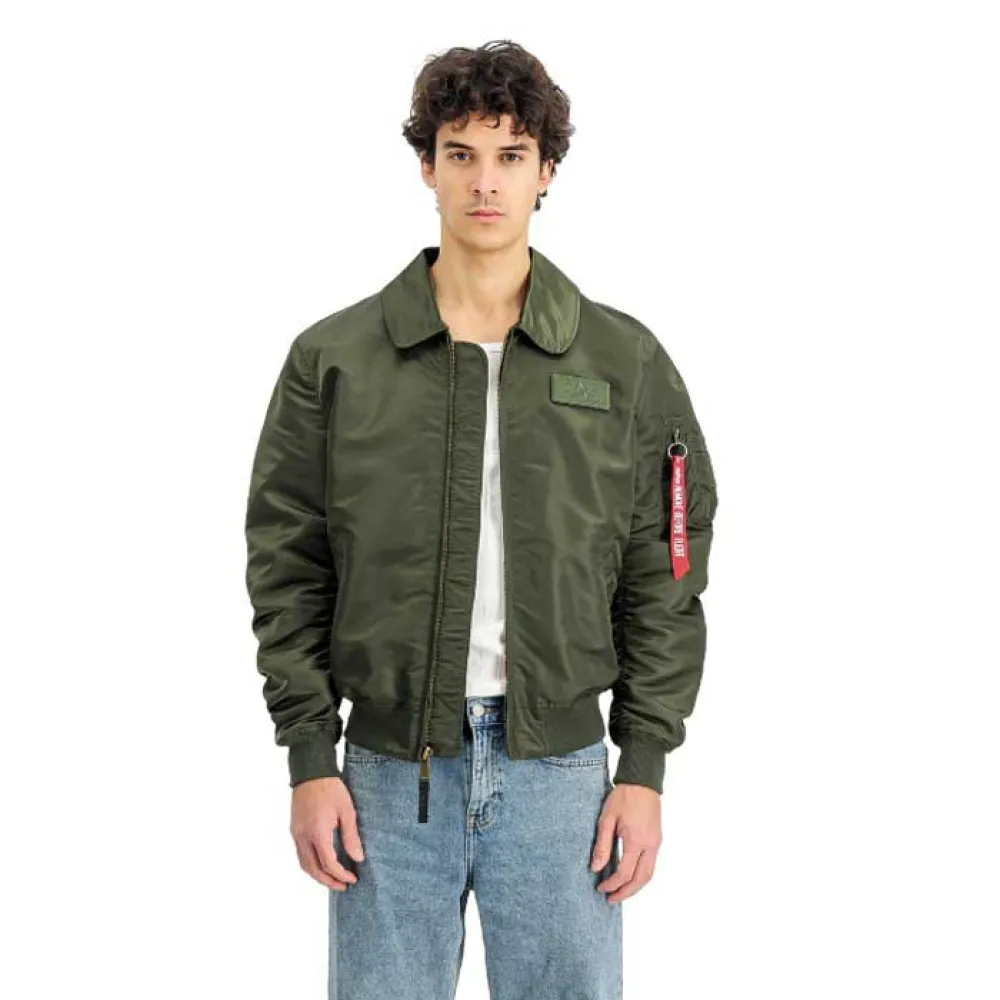 

Куртка Alpha Industries Flying Tigers Cwu bomber, зеленый