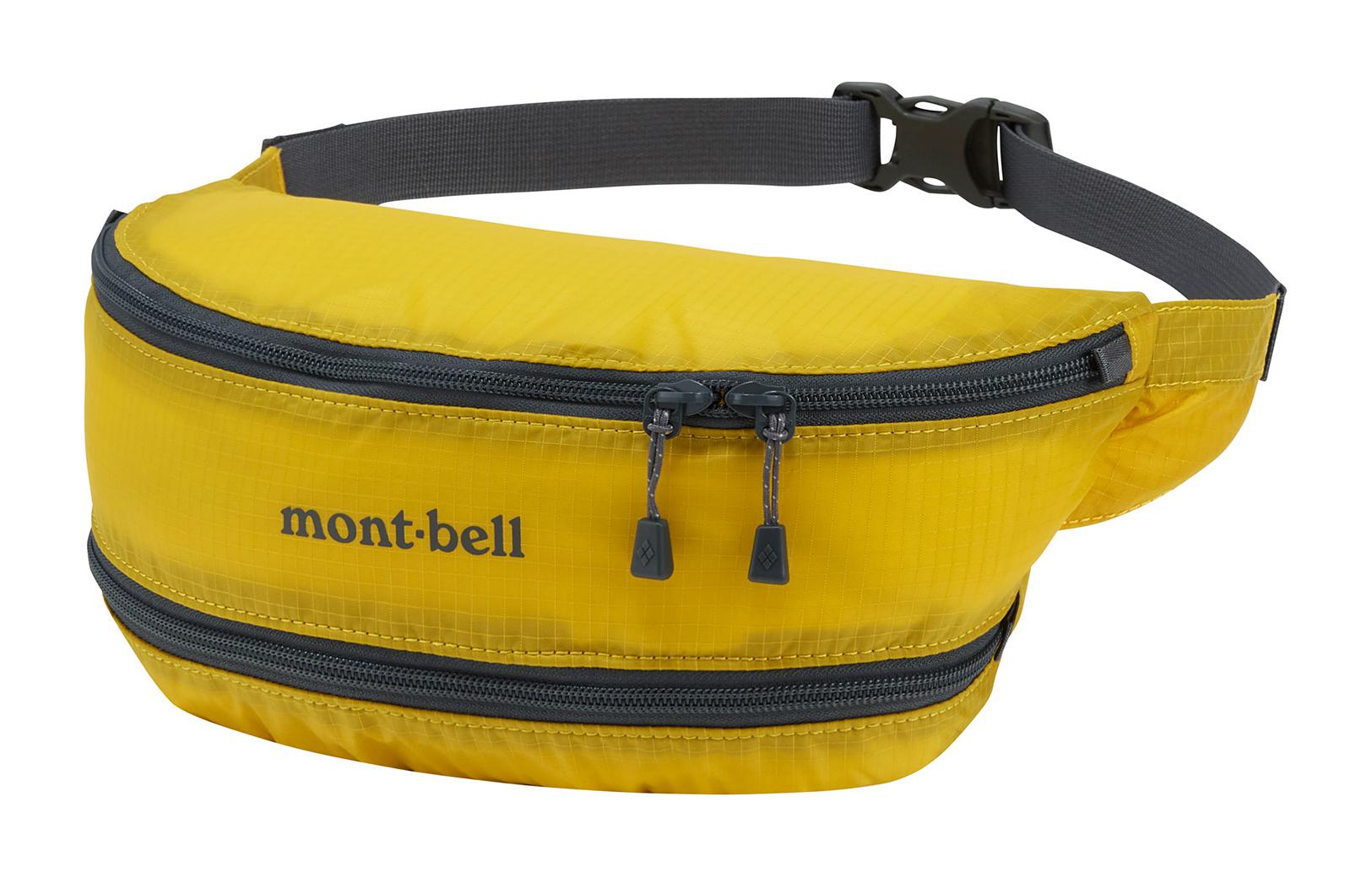 

MONTBELL Нейлоновая поясная сумка regular unisex mustard yellow
