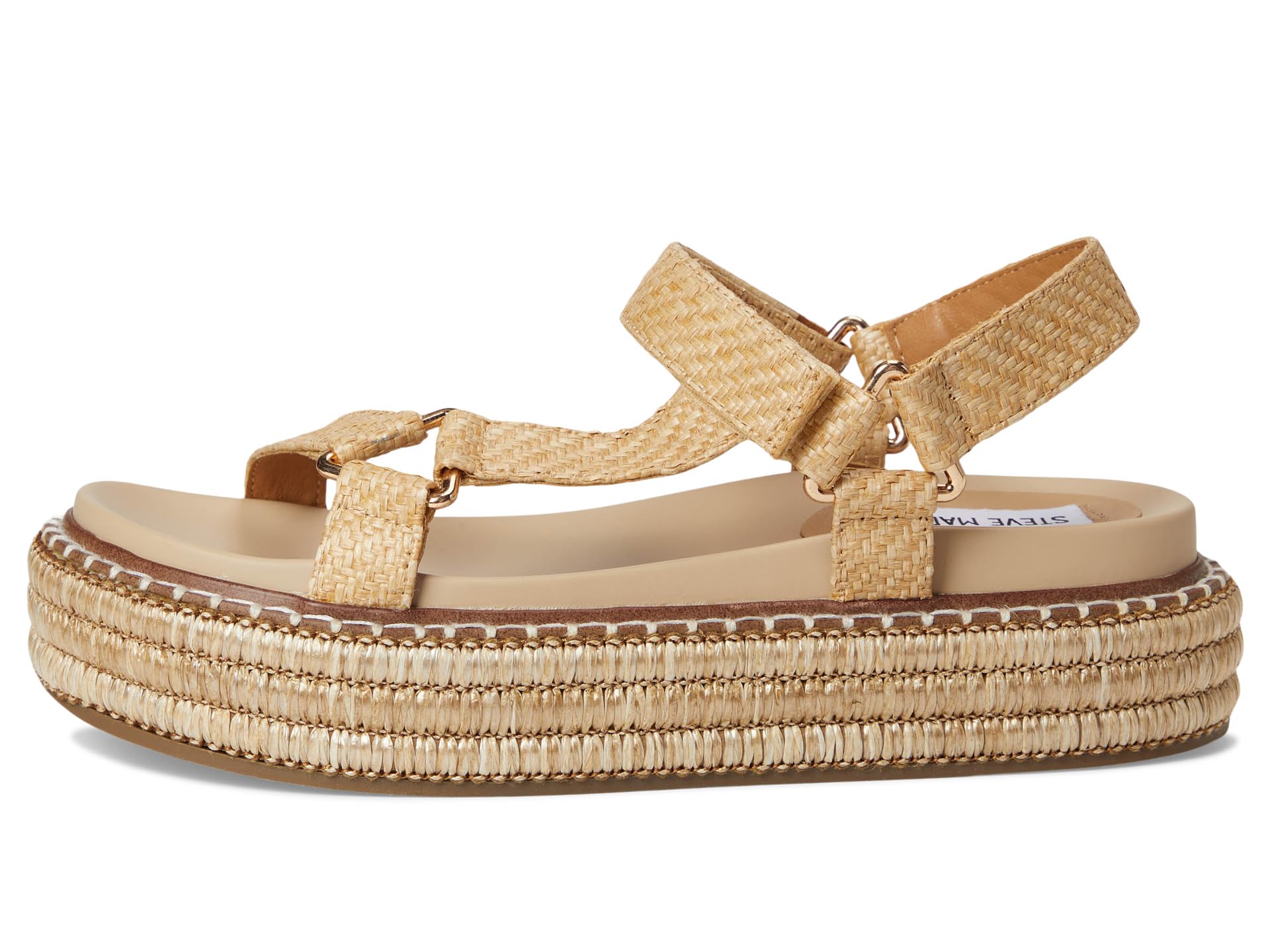 Сандалии Steve Madden Lagoon, цвет Natural Raffia — фото 4