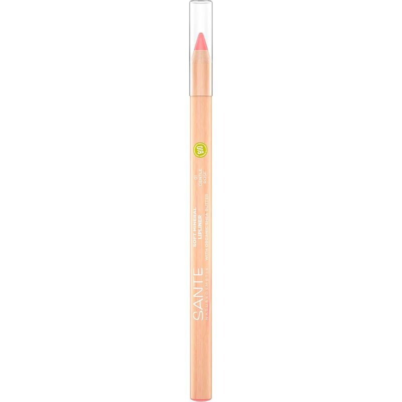 

Мягкий минеральный карандаш для губ 01 Gentle Rose Sante, 1,2 g