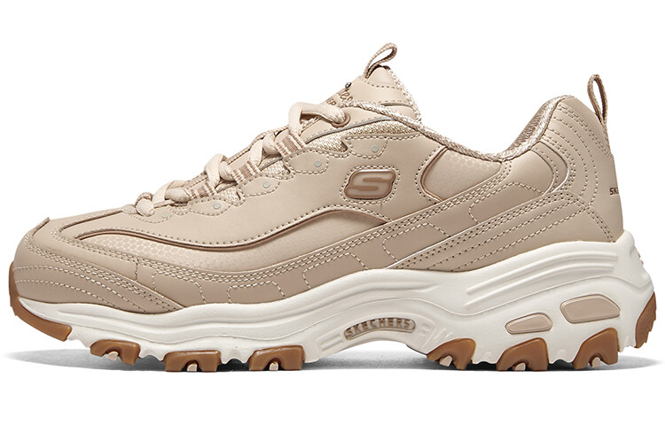 

Кроссовки Skechers Chunky Sneakers Women's Low-top Brown, коричневый