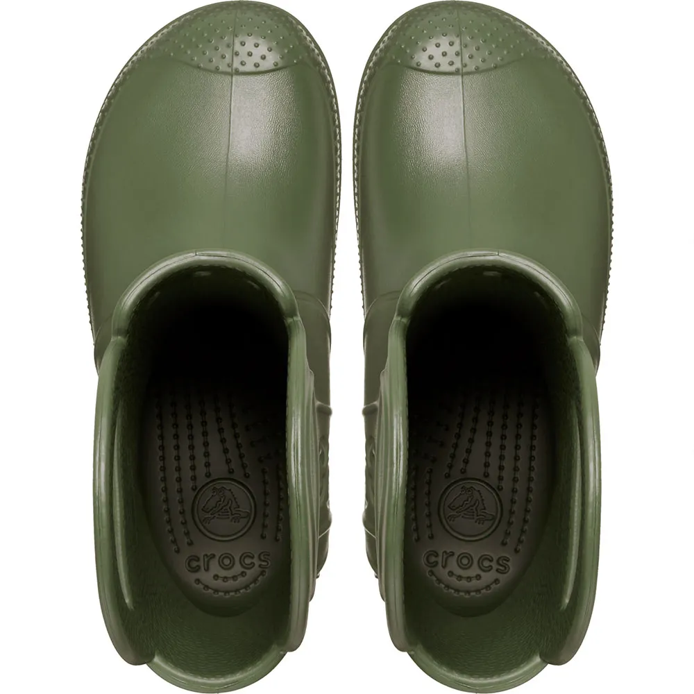 Детские резиновые сапоги Crocs Hand It, зеленый — фото 4