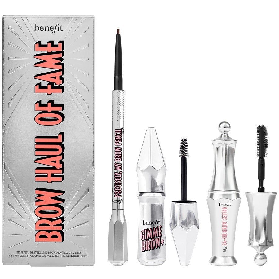 

Карандаш для бровей Benefit Brow Haul of Fame - Augenbrauen-Kit aus Stift, Gel & Brow Setter, Shade 03 / 1 Stk.
