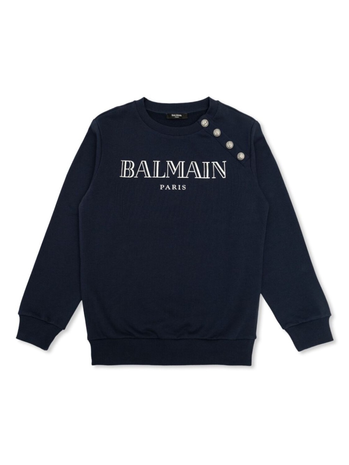 

Balmain Kids толстовка с логотипом, синий