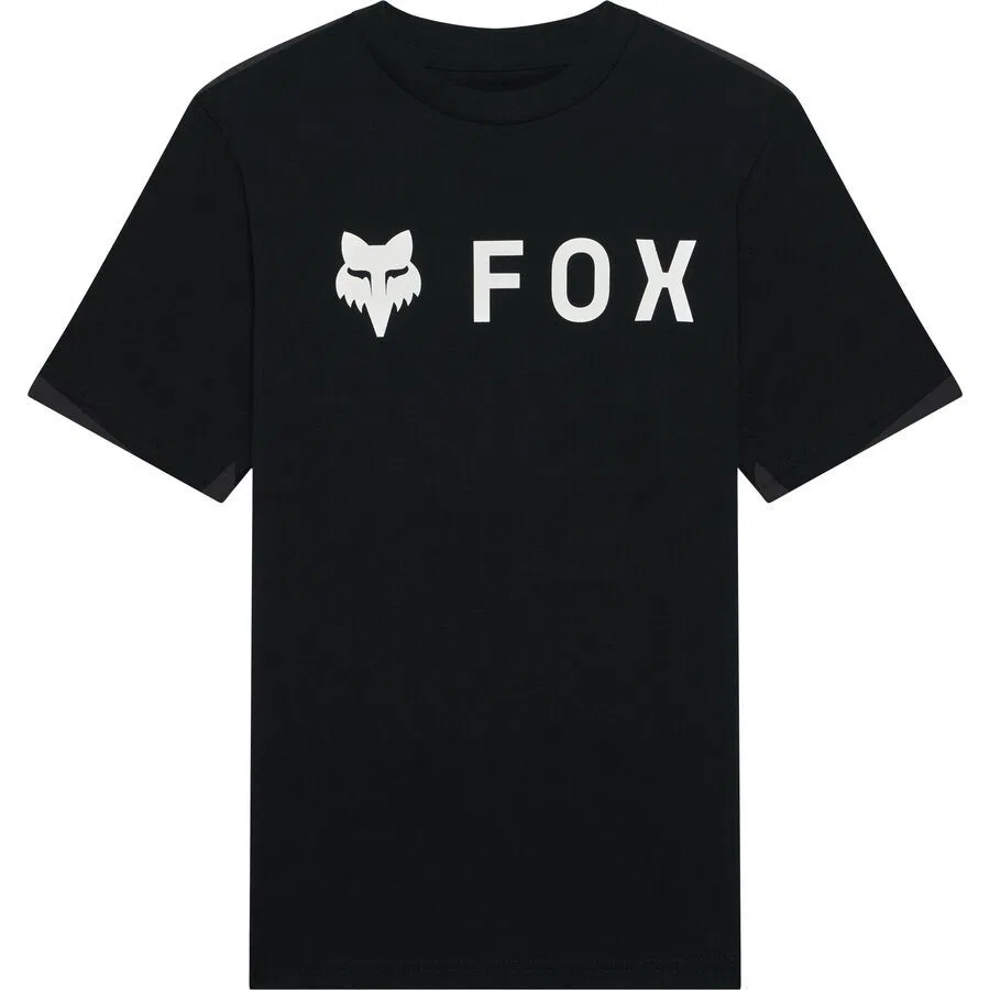 2026 молодежная футболка Absolute Fox Racing, Ultra Black