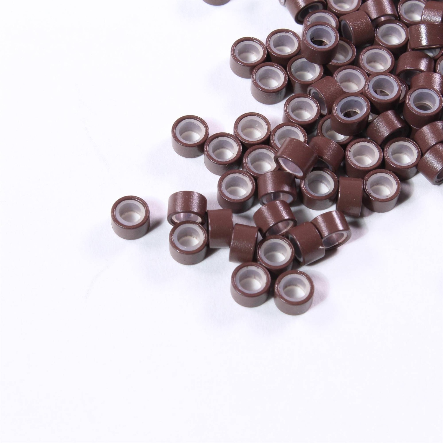 

Накладные волосы microringe mit silikon für 1g extension loops Hair2Heart, количество 100 шт.