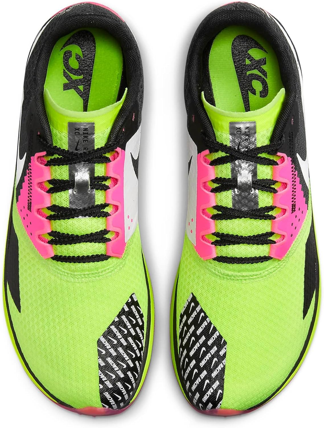 Кроссовки Zoom Rival XC 6 by Nike, белый/черный/розовый — фото 4