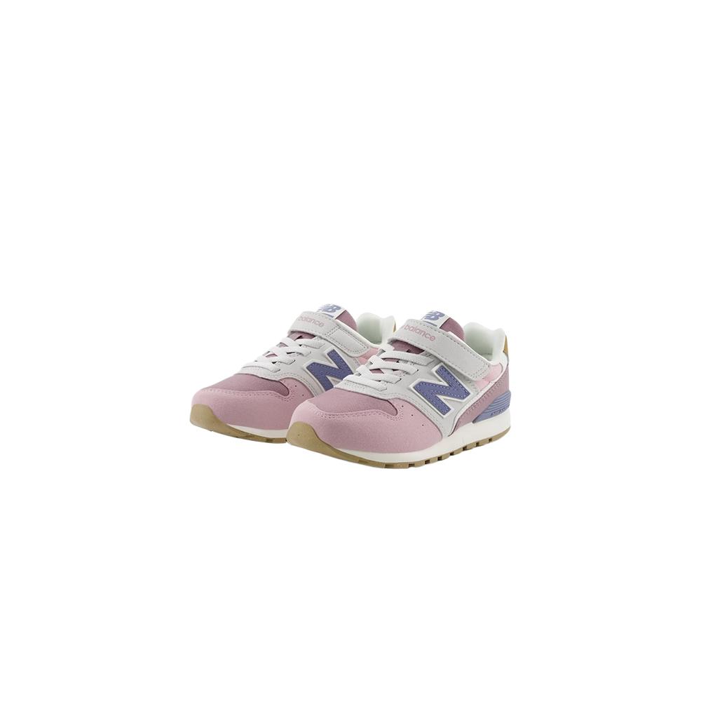 New Balance Детские кроссовки NB 996 Low Top Lifestyle, светло-розовые, фиолетовые/светло-серые — фото 3