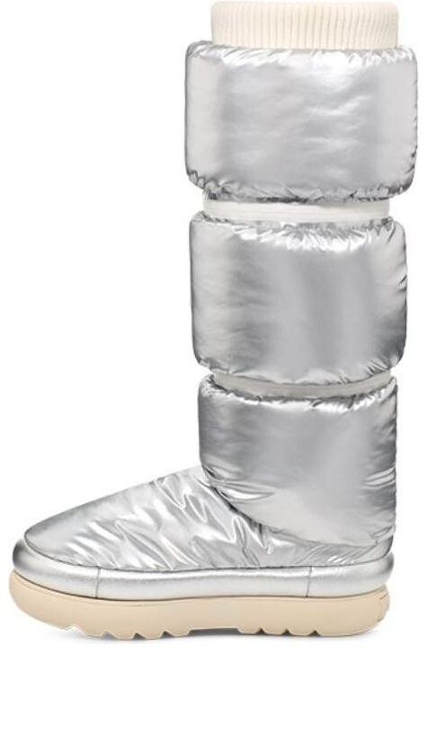 

Кроссовки классические макси ультра высокие ботинки Ugg, серебряный