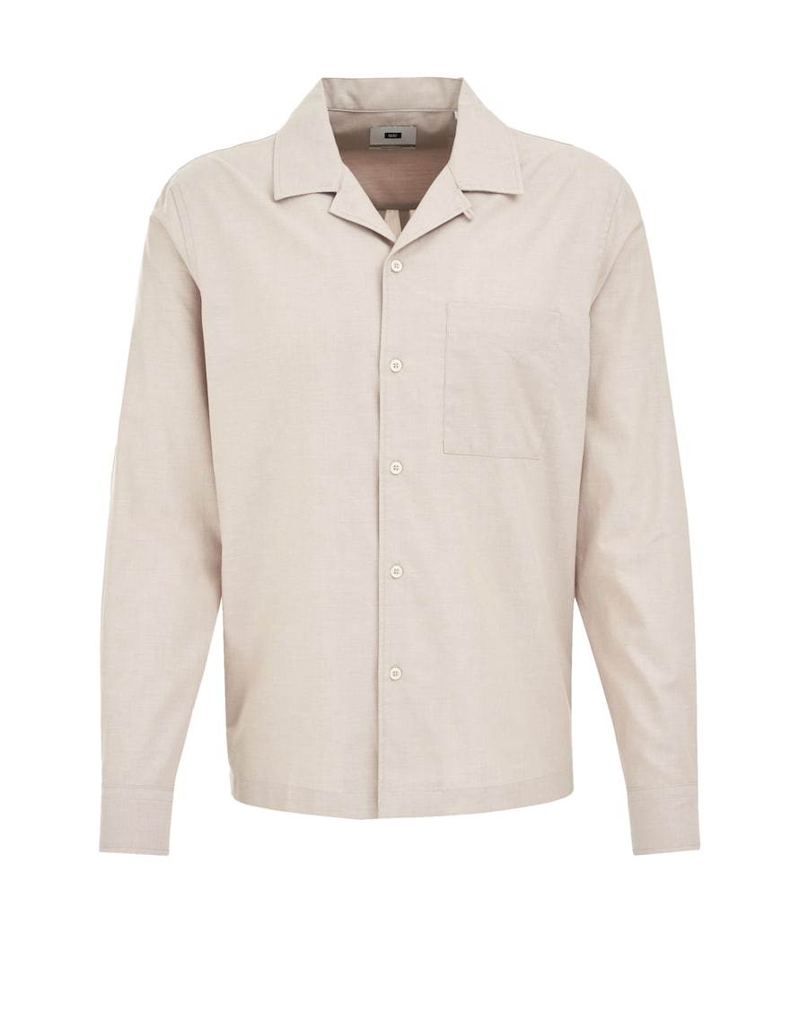 

Рубашка на пуговицах классического кроя WE Fashion, светло-серый