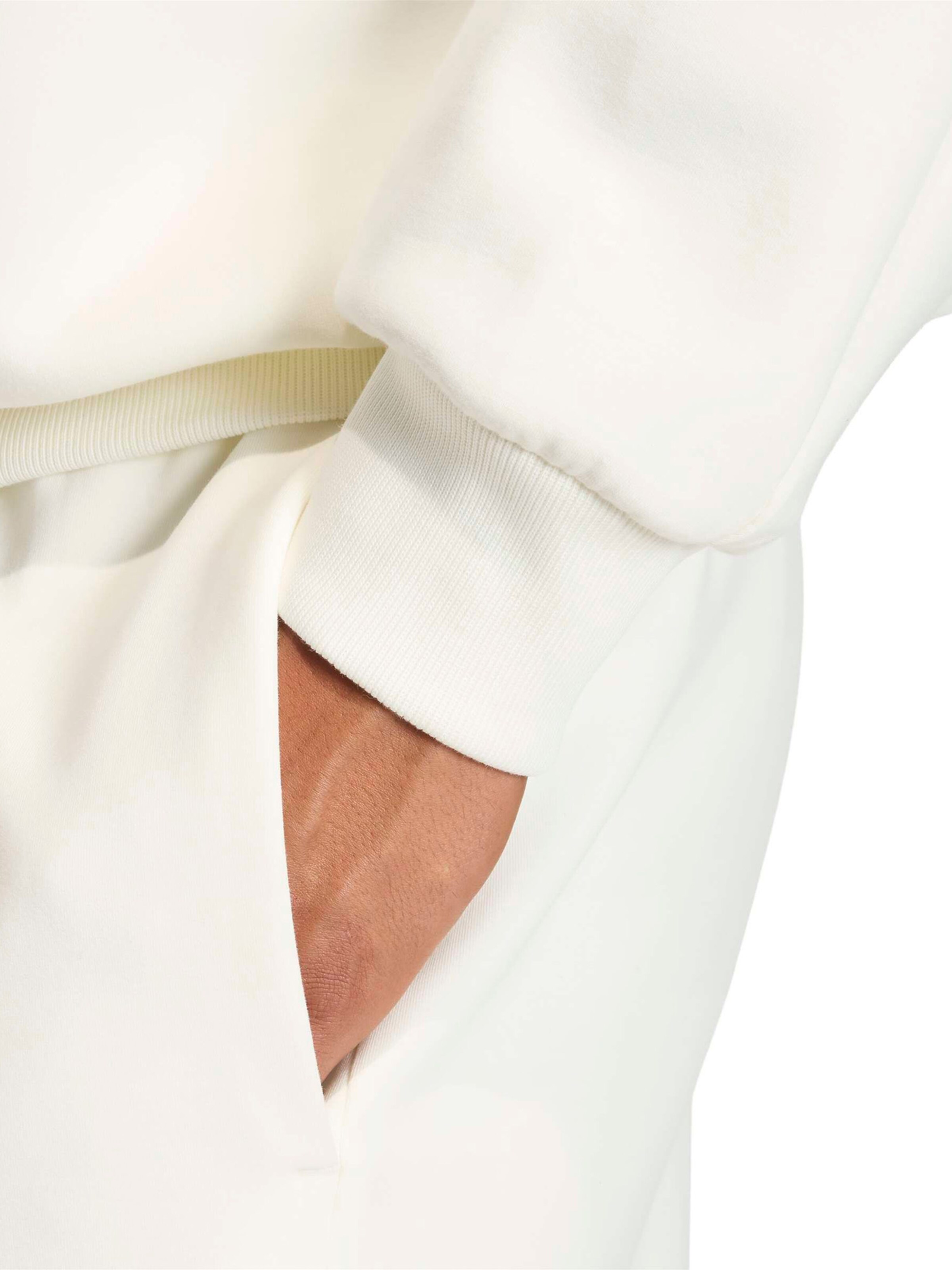 Adidas Sportswear Спортивный свитшот 'Soft Lux' в цвете Off White — фото 4