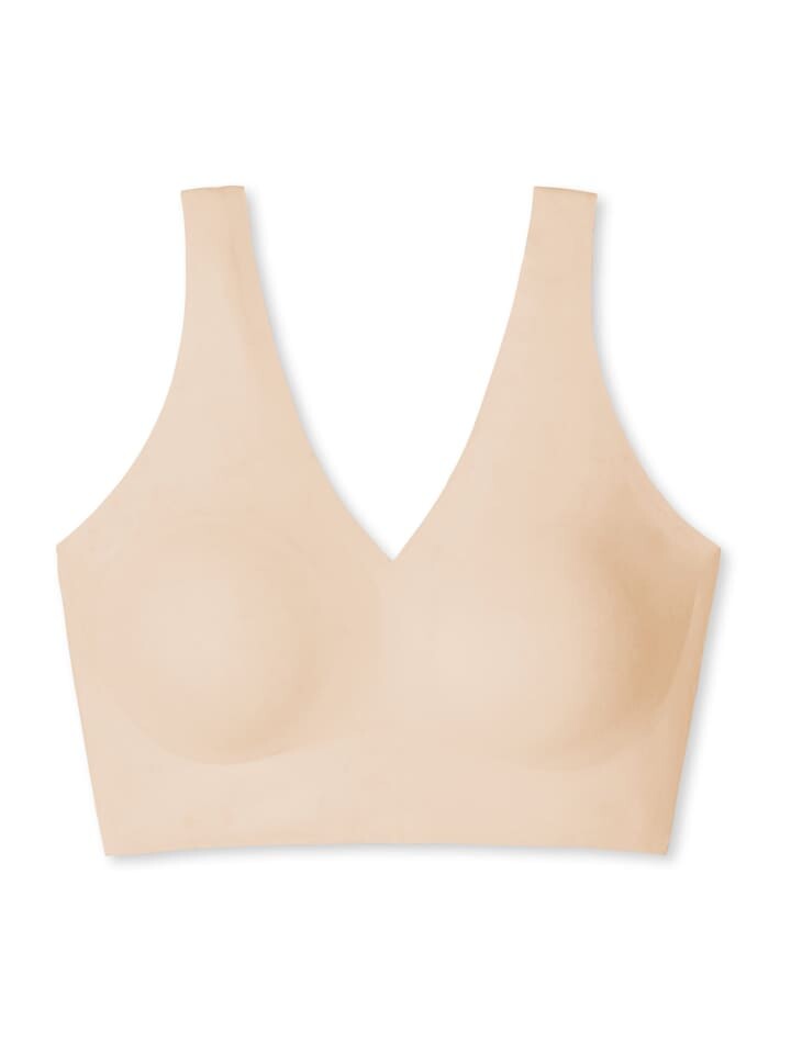 

Бюстгальтер на косточках Schiesser Bustier Lasercut Invisible Soft, бежевый