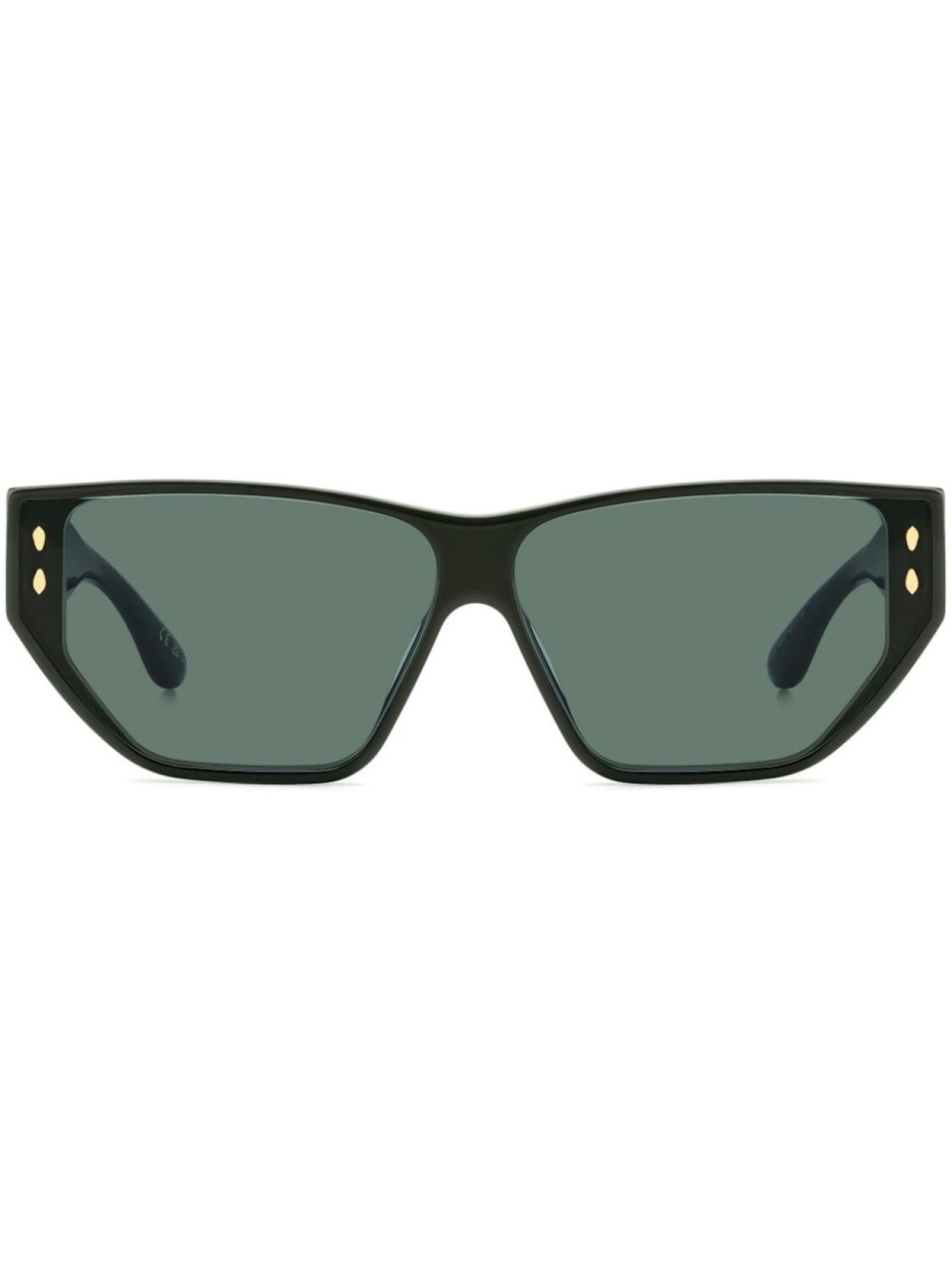 

Солнцезащитные очки в прямоугольной оправе Isabel Marant Eyewear, зеленый
