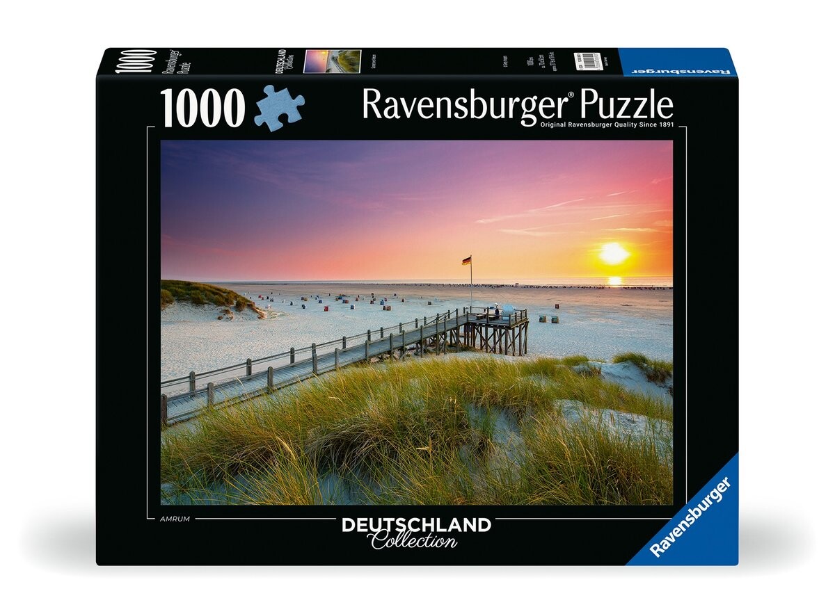 

2D пазл Закат в Амруме, Германия 1000 деталей Ravensburger