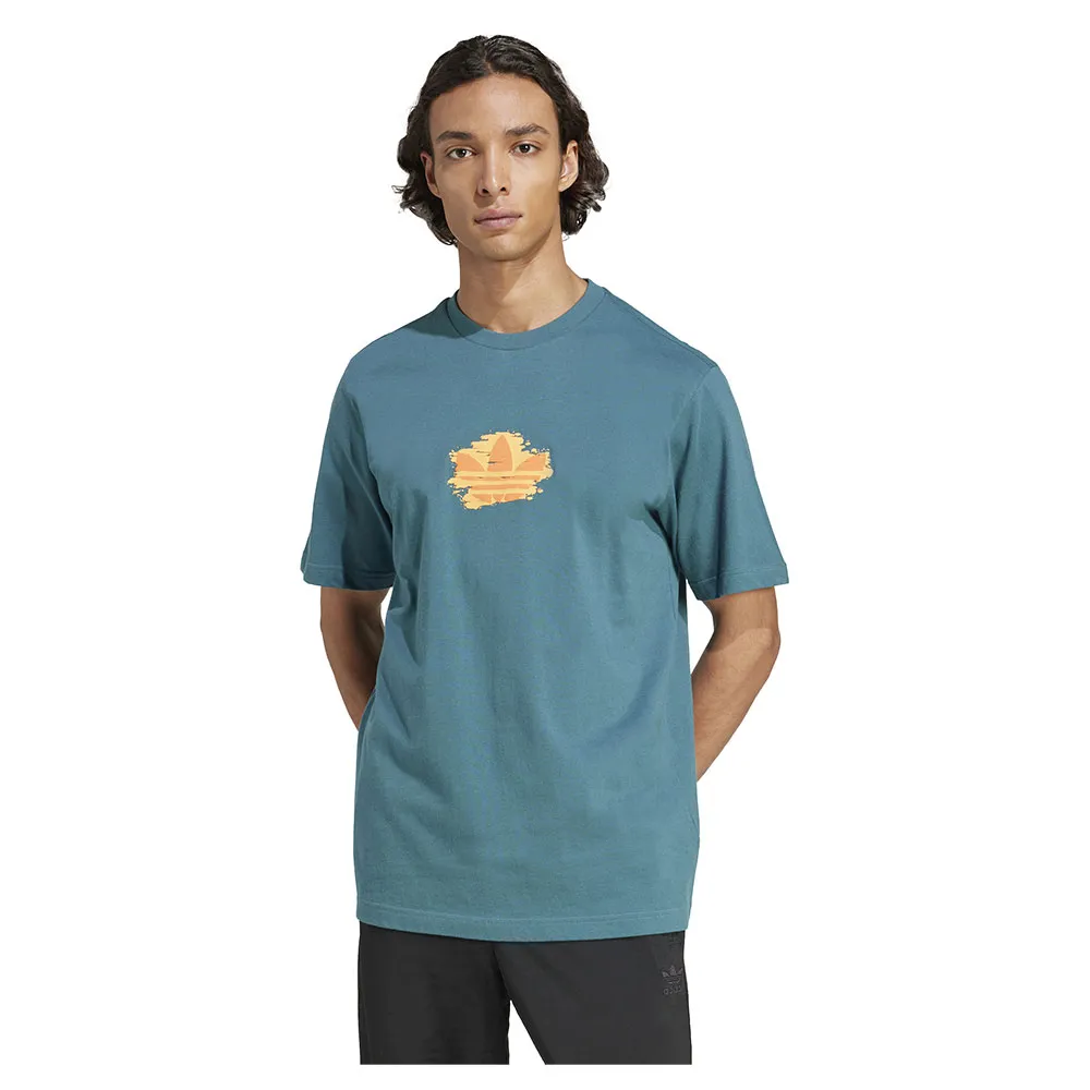 

Рубашка с коротким рукавом adidas Originals Graphic, зеленый