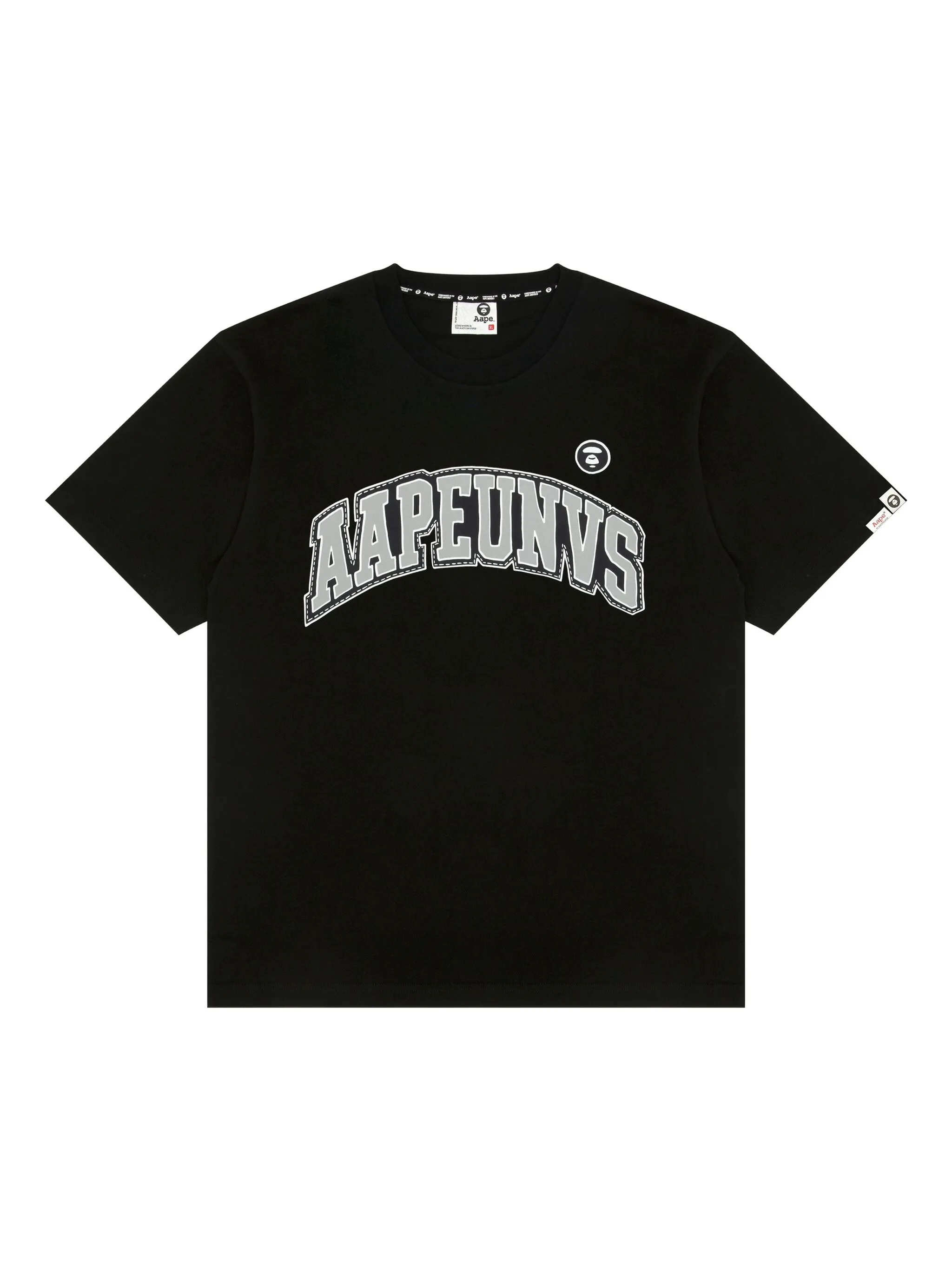 

Футболка с принтом Aape By A Bathing Ape, черный