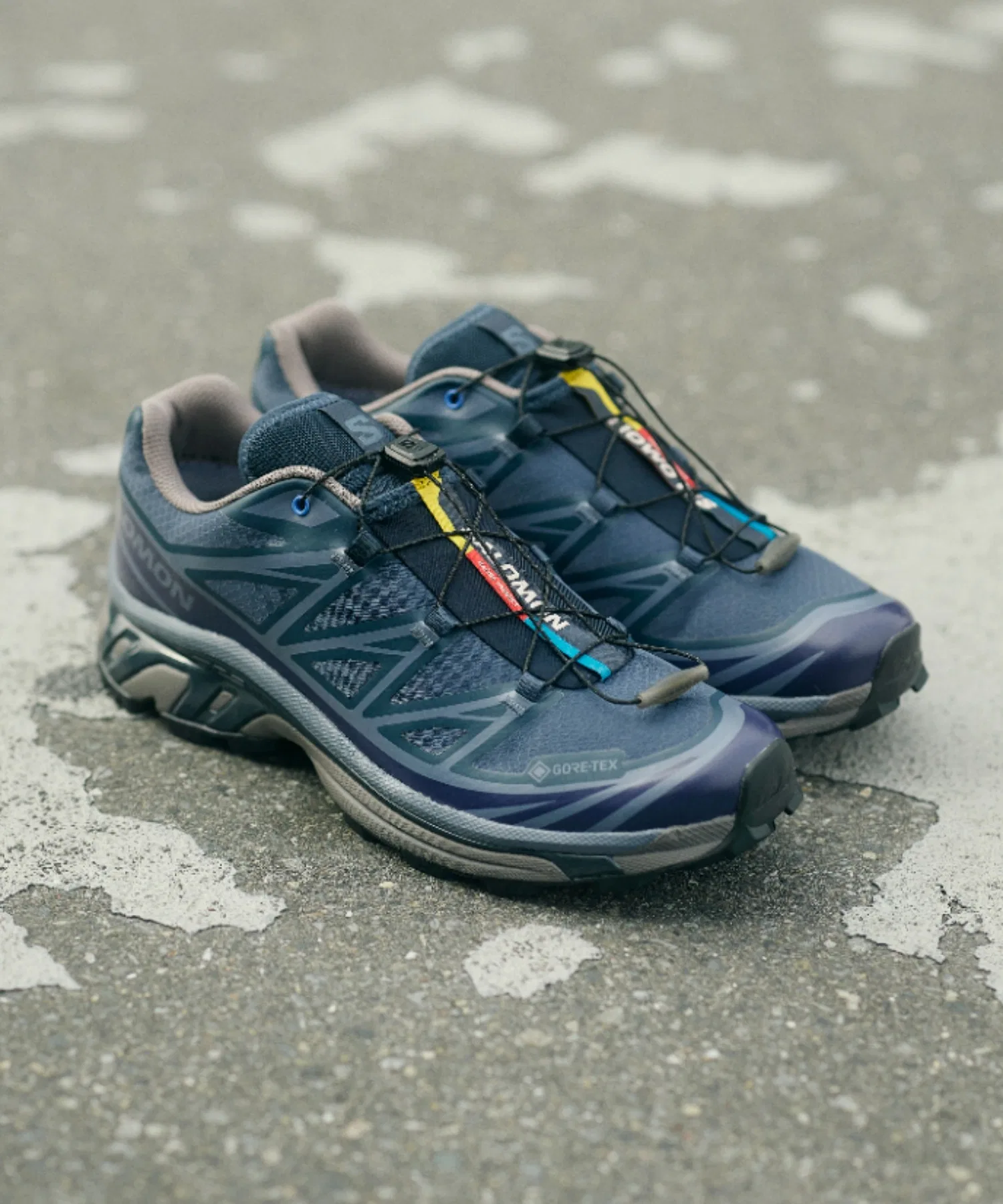Унисекс кроссовки SALOMON XT-6 GORE-TEX синие — фото 2