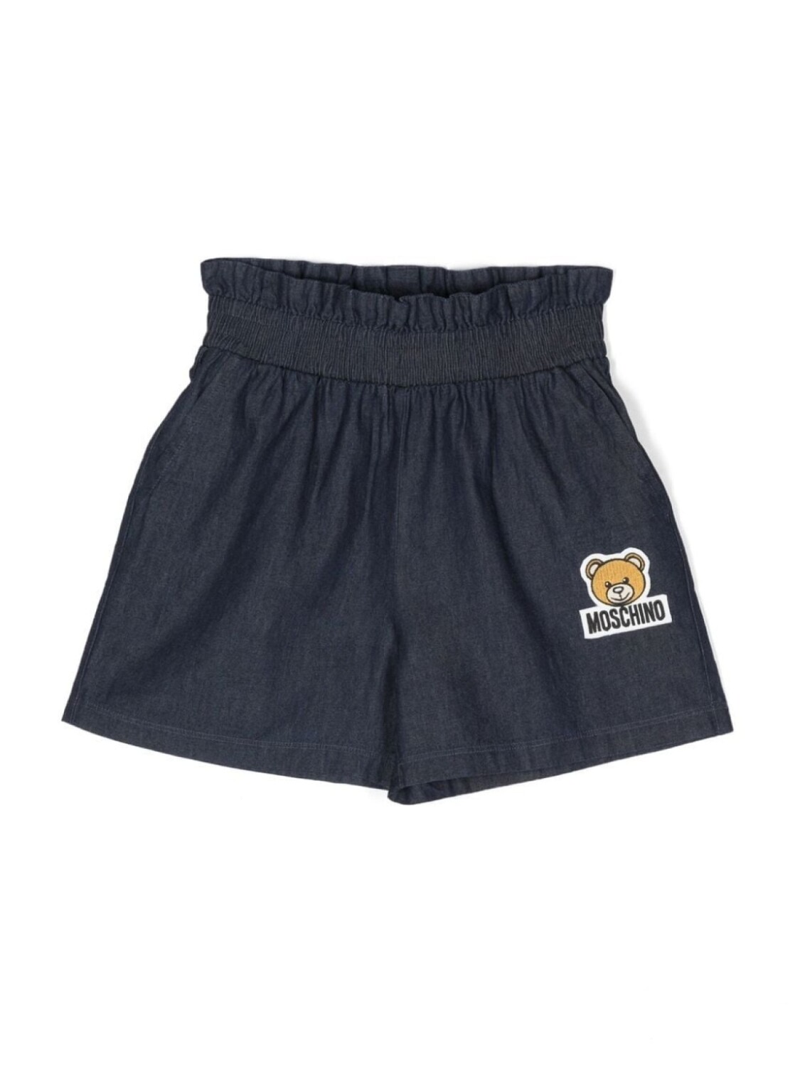 

Moschino Kids шорты Teddy Bear, синий