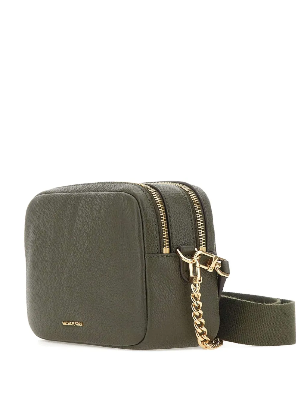

Кожаная сумка на плечо с цепочным ремнем Michael Michael Kors, зеленый