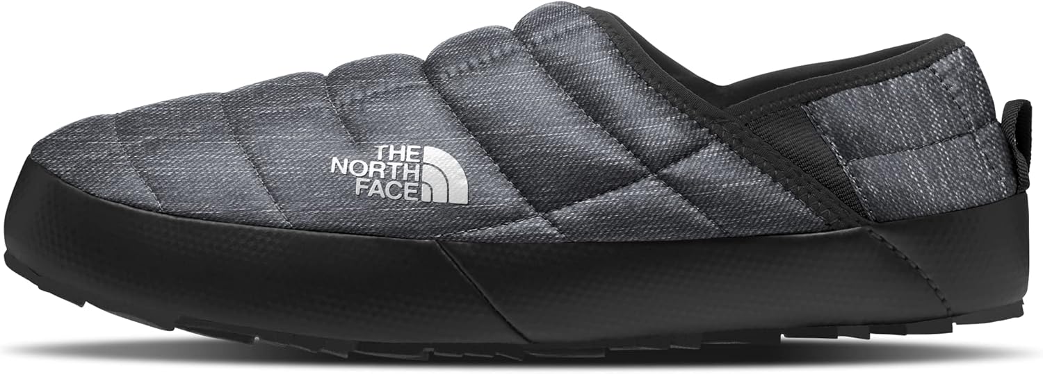 

Мужские зимние ботинки THE NORTH FACE Thermoball Traction Mule V | С утеплителем и водоотталкивающей пропиткой, резиновая подошва, серый/черный