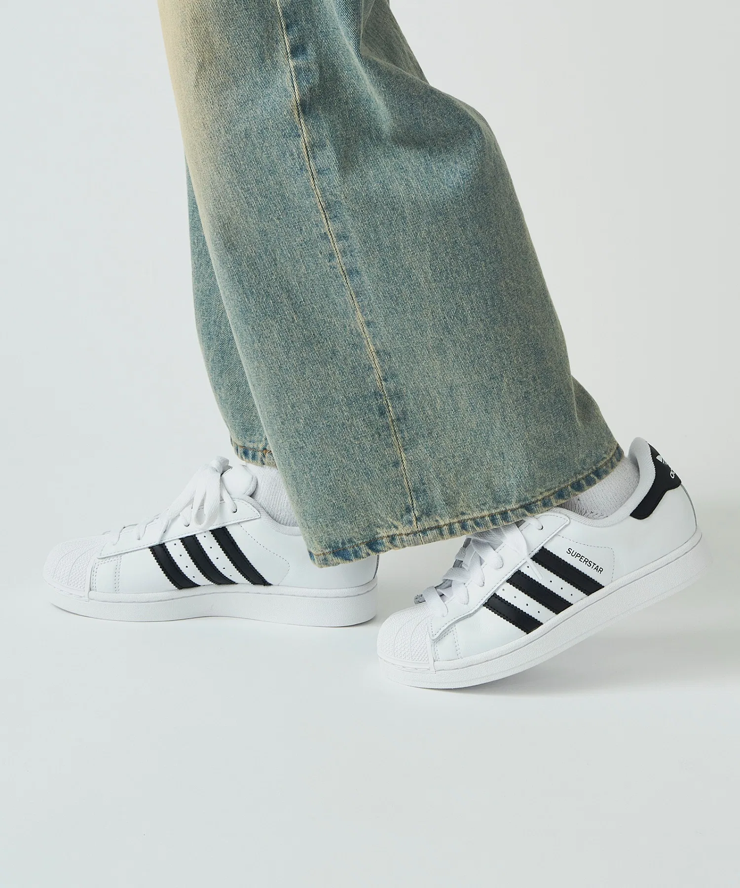Унисекс кроссовки SUPERSTAR ll adidas белые — фото 3