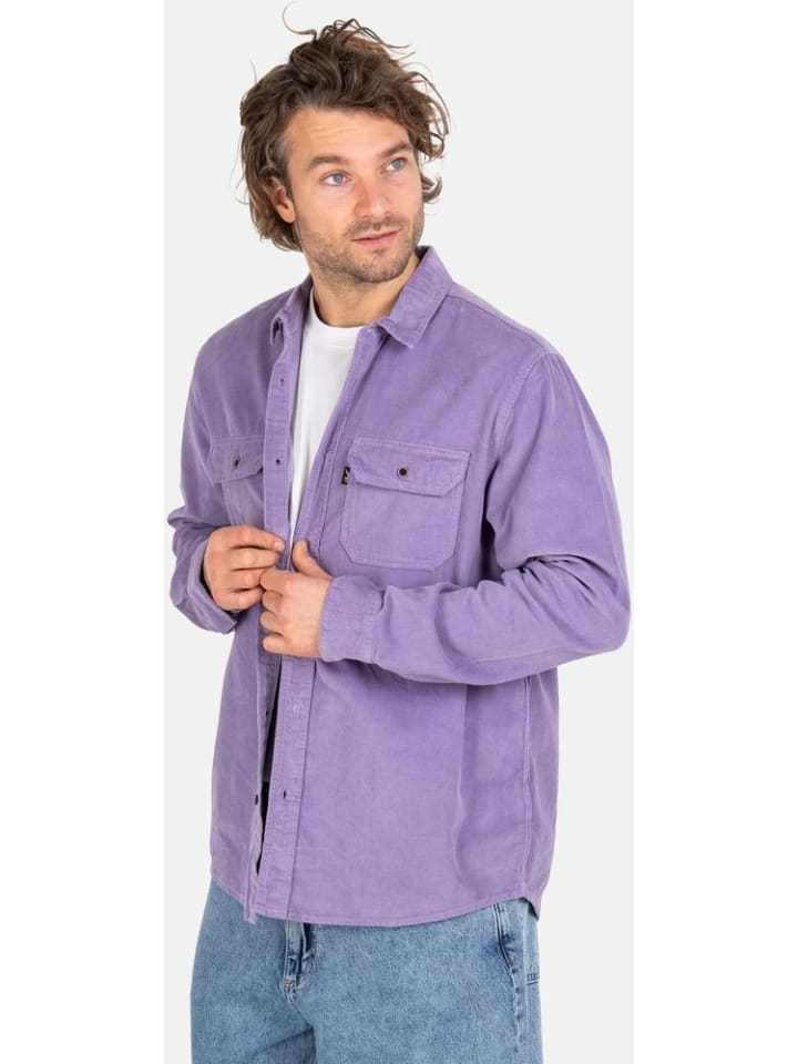 

Футболка Dual Cord Shirt Reell, фиолетовый