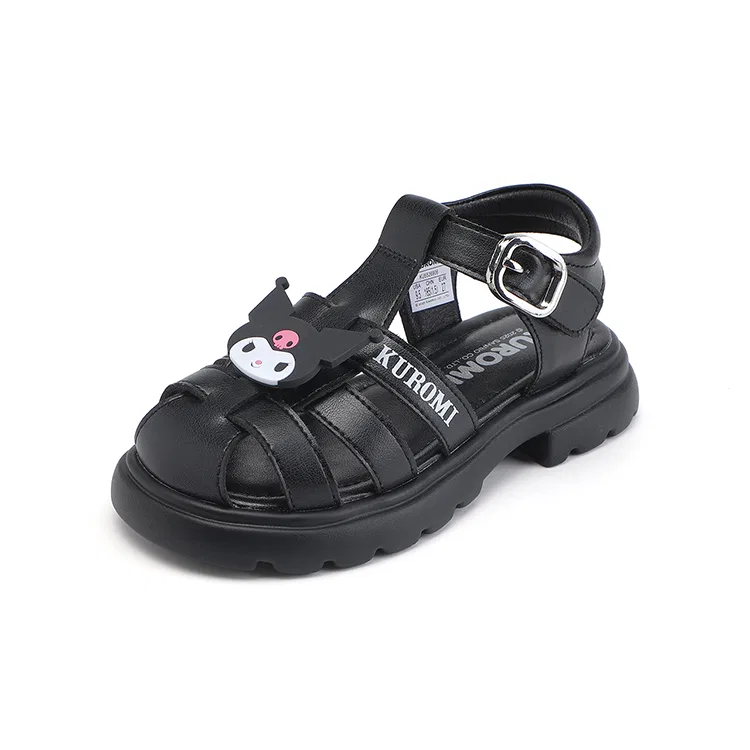 Кроссовки Kuromi Height Increasing Abrasion Resistant Lightweight Cushioning Breathable Slip Resistant Sanrio, Black — фото 3
