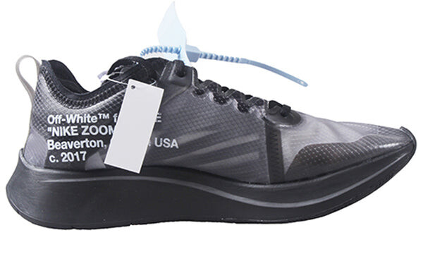 Кроссовки x off white zoom fly sp Nike, черный — фото 2