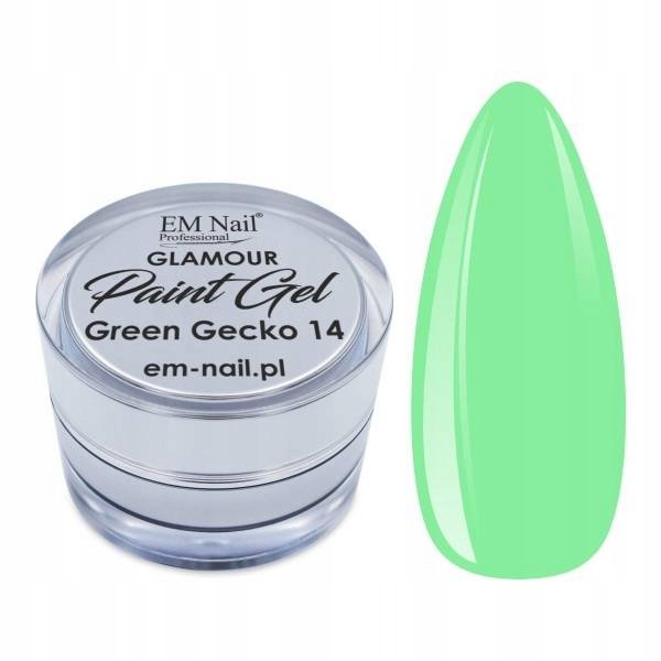 

EM Nail Paint Green Gecko Gel