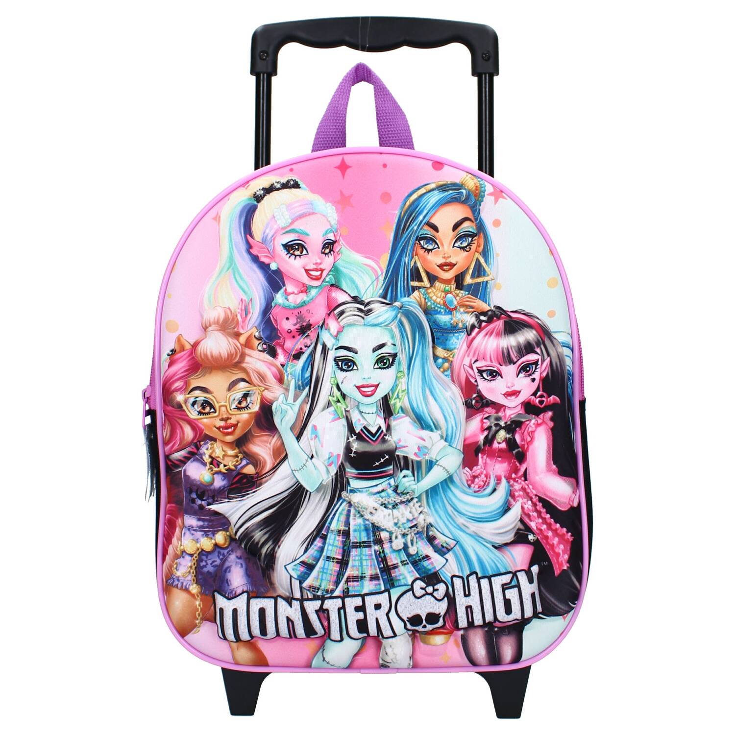 

VADOBAG Сумка 'Trolley pack 3D Monster High The Boo Crew' в розовом цвете