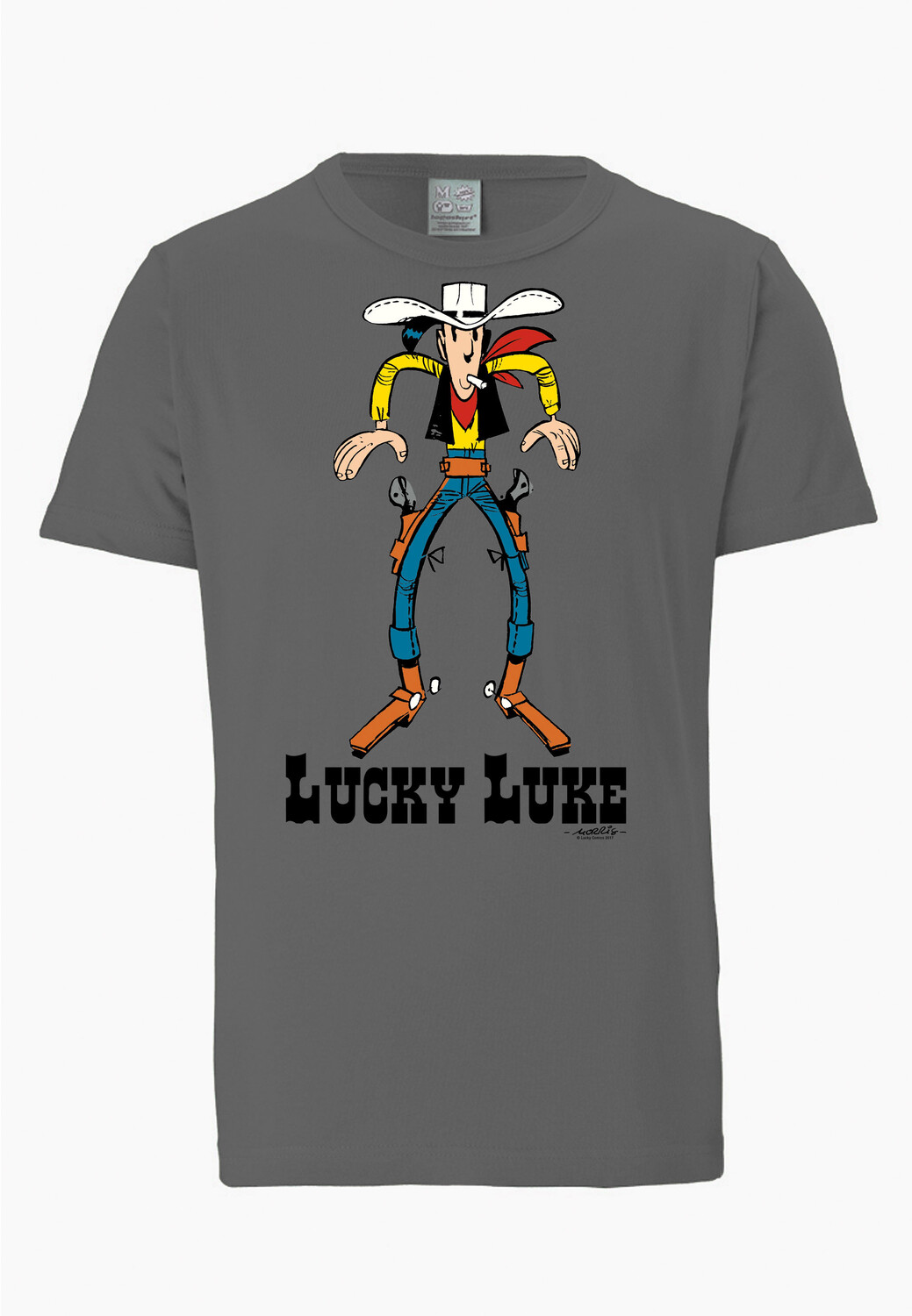 

Футболка Logoshirt Lucky Luke, серый