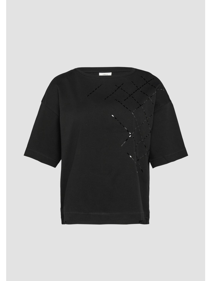 

Футболка в цвете 99D2_black s.Oliver, Черный, Футболка в цвете 99D2_black s.Oliver