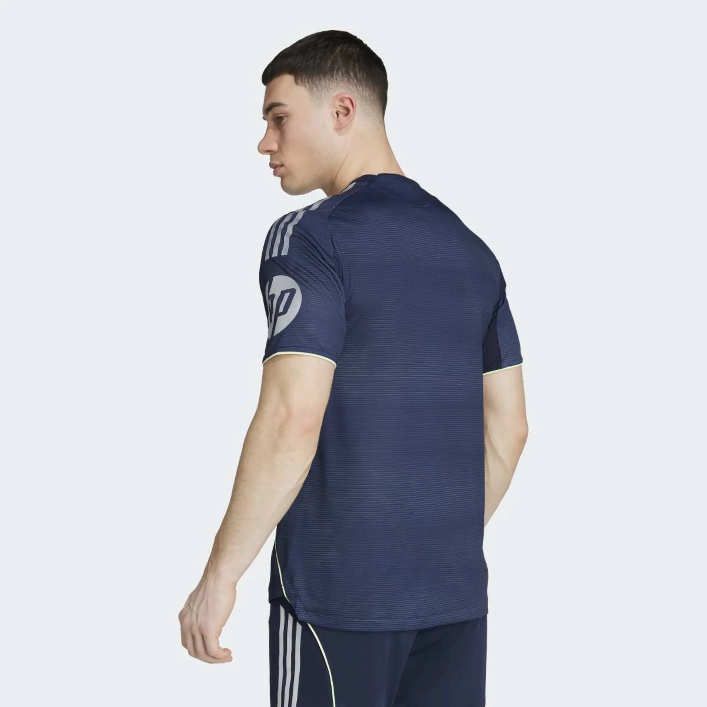 Футболка мужская гостевая Real Madrid CF 2025-2026 Authentic adidas, синий — фото 2
