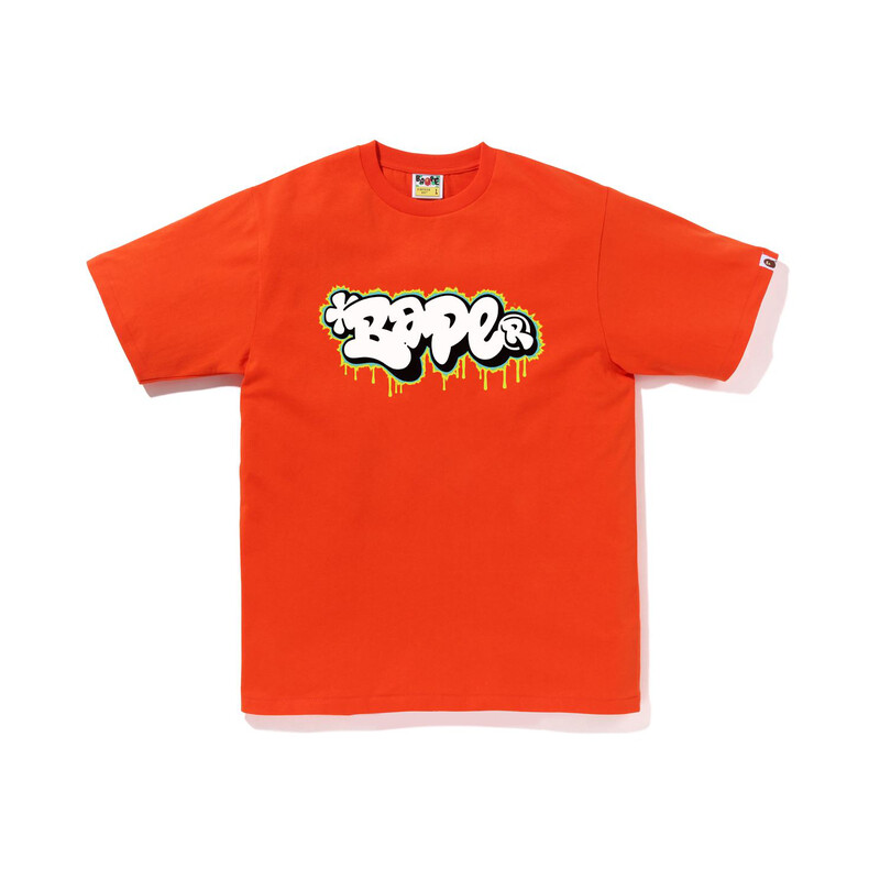 

Футболка мужская A Bathing Ape, оранжевый