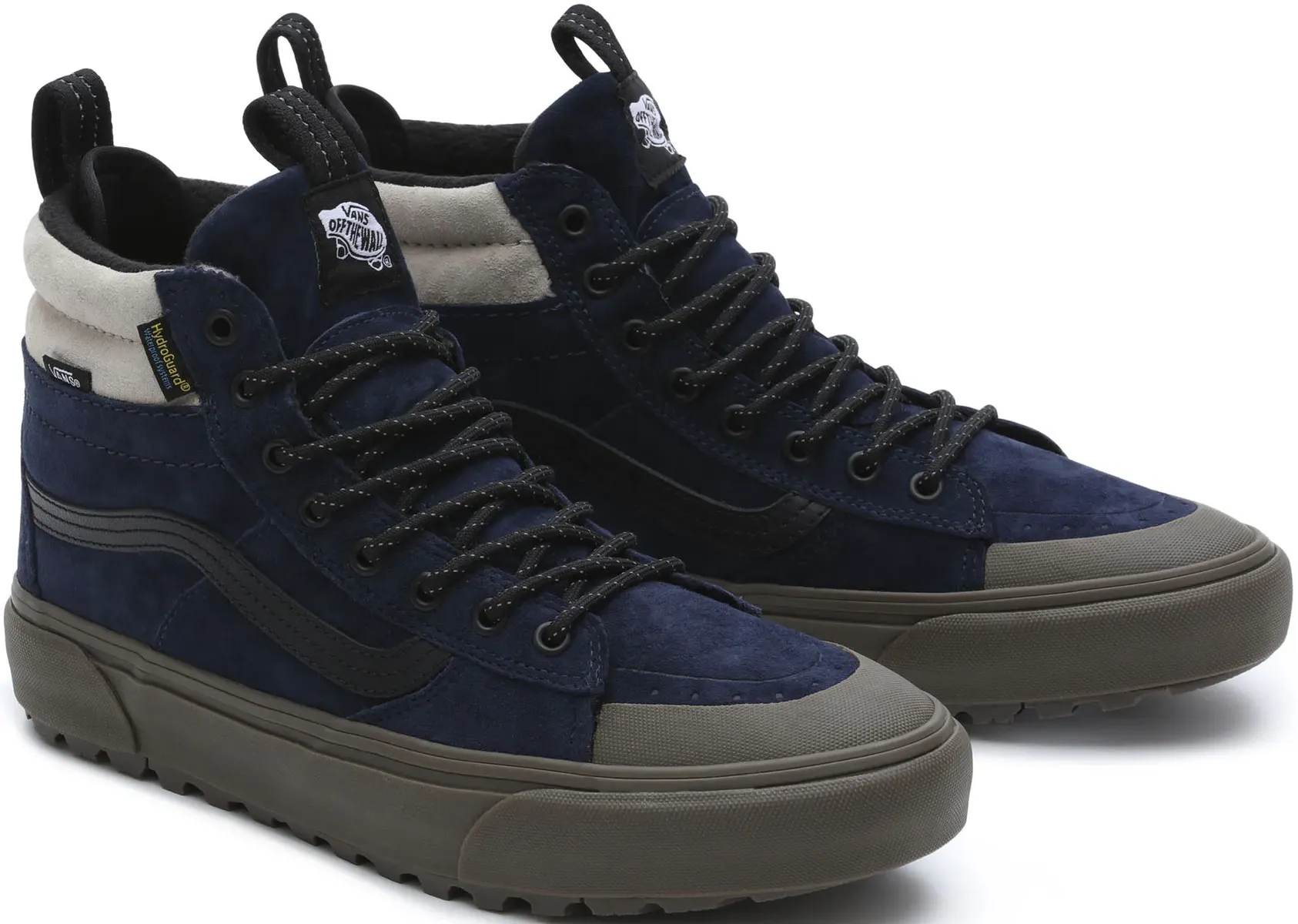 

Кроссовки Vans "SK8-Hi MTE-2" с контрастным логотипом на пятке, синий
