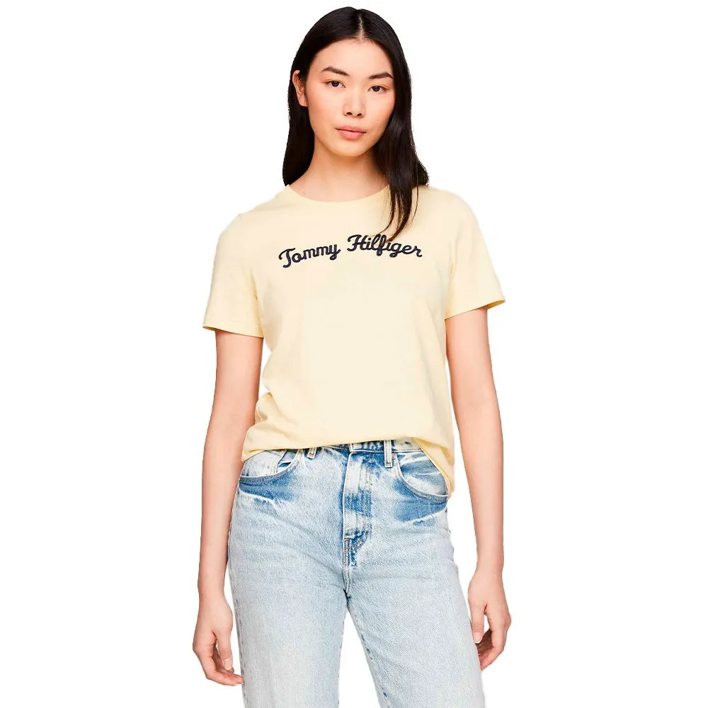 

Футболка Tommy Hilfiger Regular Script, желтый