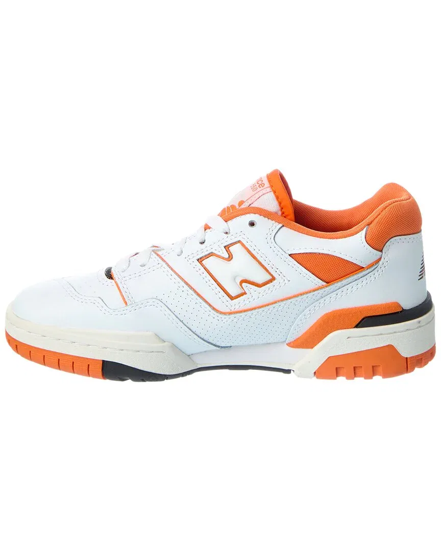 Кроссовки New Balance 550 из кожи, оранжевый — фото 2