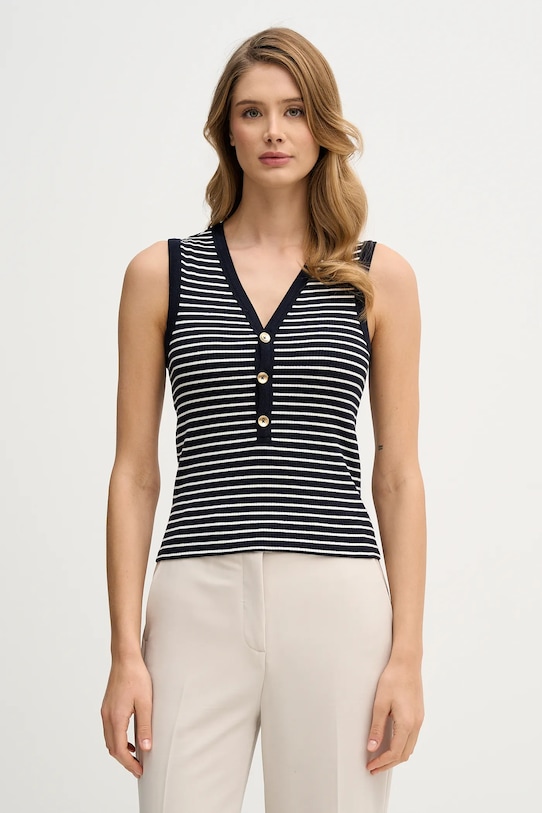 

Топ Sisley, темно-синий