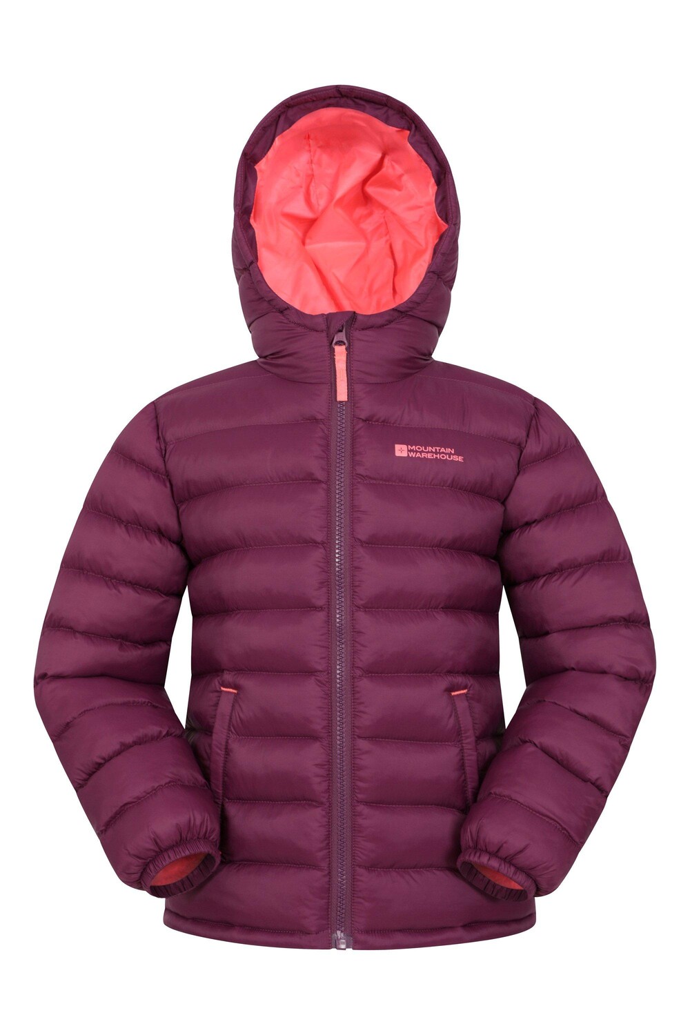 Стеганая куртка Seasons Водостойкое легкое пальто Mountain Warehouse, красный — фото 2