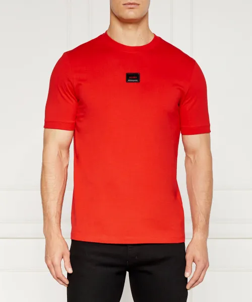 

Футболка diragolino_gel Regular fit Hugo, красный