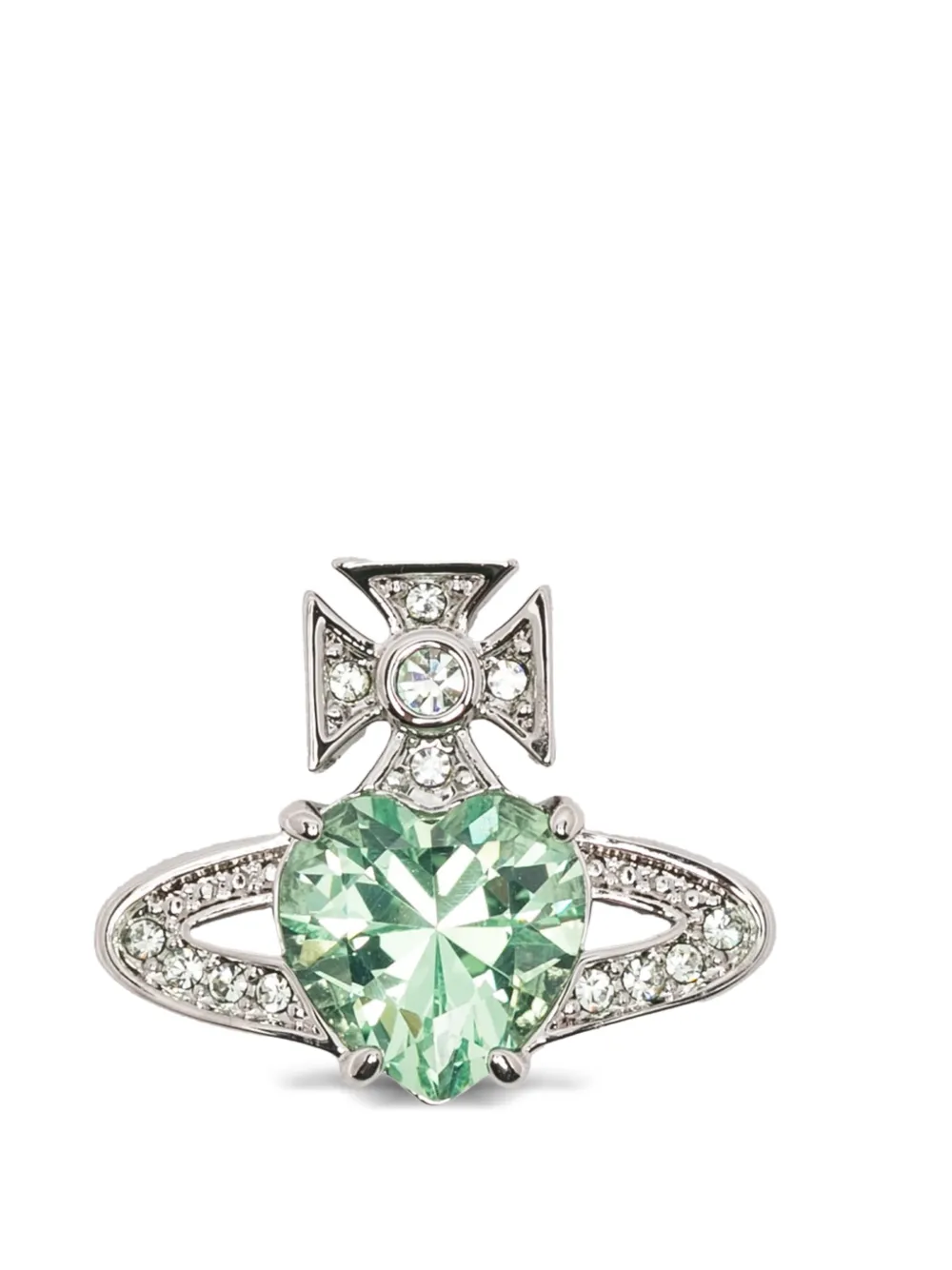 

Серьги Ariella с сердцем и орбом Vivienne Westwood, серебряный