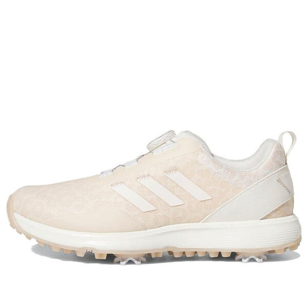 Кроссовки (WMNS) Adidas S2G BOA Spiked Golf Shoes 'Chalk White Wonder Quartz', белый