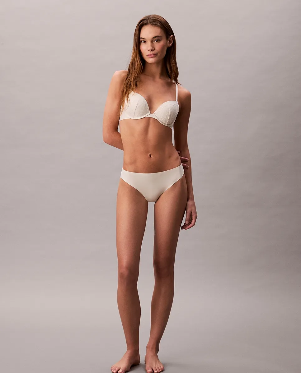 Бюстгальтер с пуш-ап PERFECTLY FIT LACE Calvin Klein, светло-бежевый — фото 2
