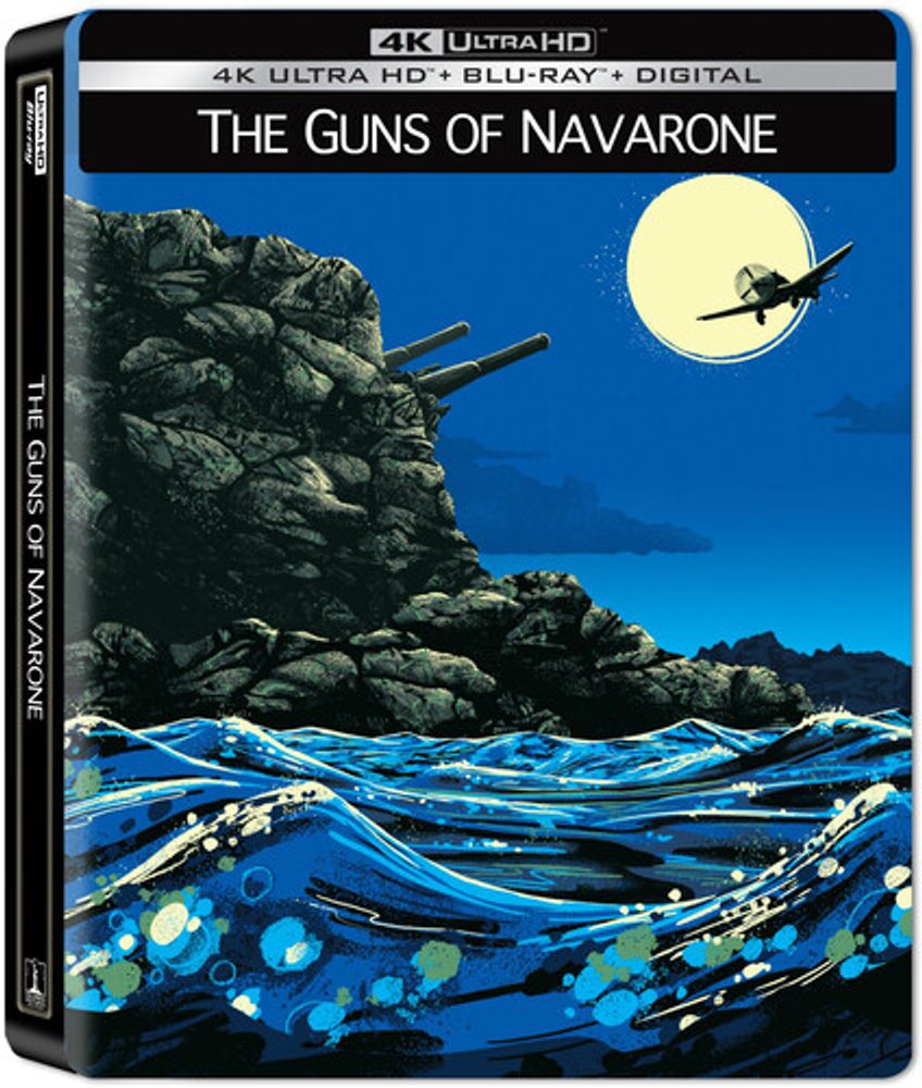 

Диск 4K UHD The Guns Of Navarone [1961] (Steelbook)