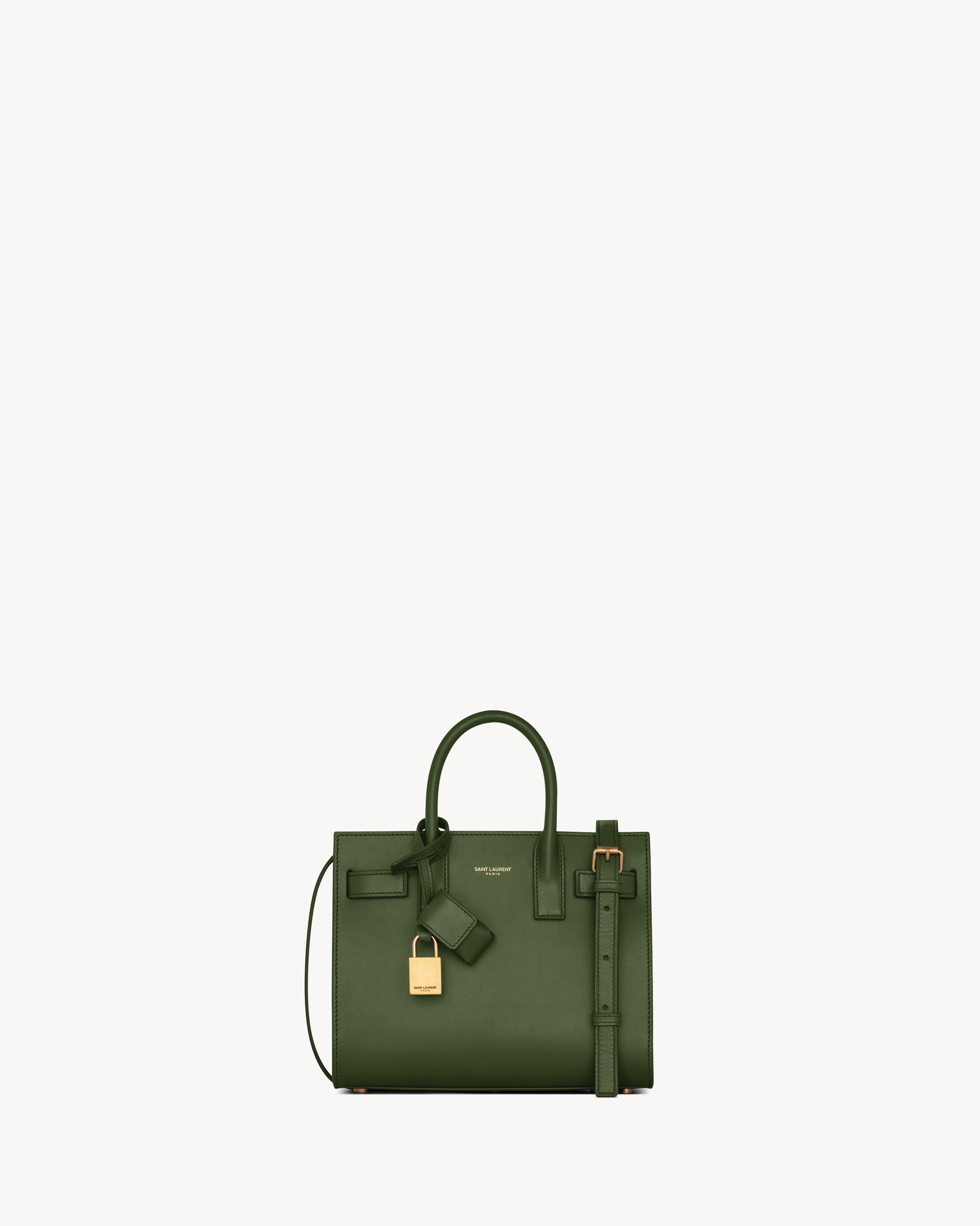 

Нано-версия сумки SAC DE JOUR Saint Laurent, зеленый